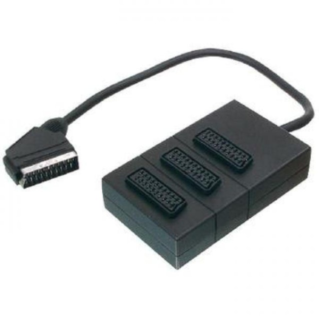 Πολύμπριζο Oem Scart 3 Θέσεις