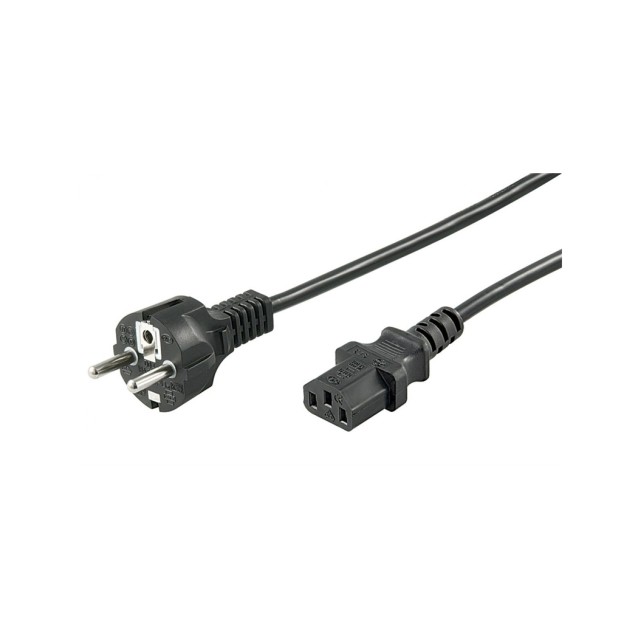 GOOBAY καλώδιο τροφοδοσίας 96036, 1mm², 3m, μαύρο