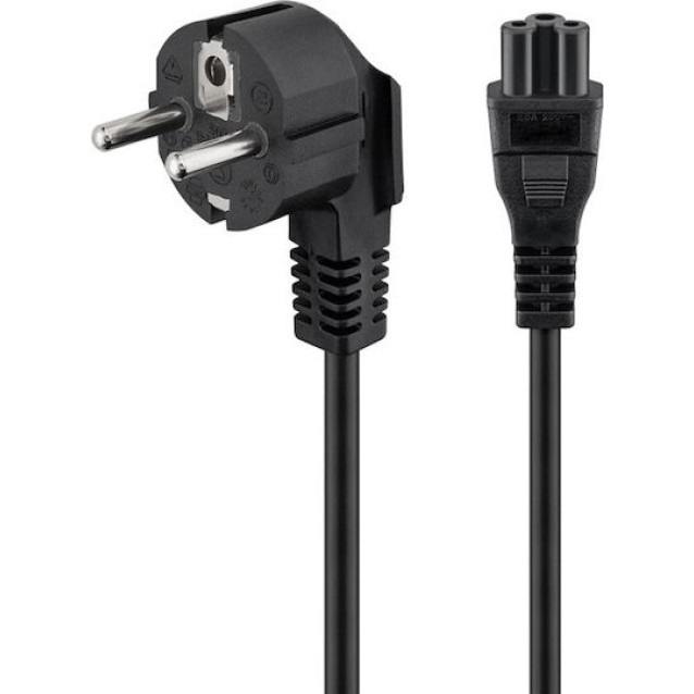 POWERTECH καλώδιο τροφοδοσίας CAB-P035, copper, 3x 0.5mm, 1.5m, μαύρο POWERTECH καλώδιο τροφοδοσίας CAB-P035, copper, 3x 0.5mm, 1.5m, μαύρο