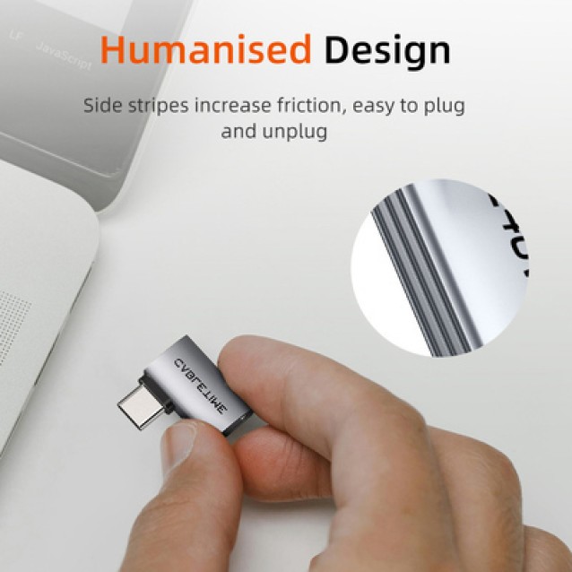 CABLETIME αντάπτορας USB-C σε USB CT-CMAF10-AG, 10Gbps, γκρι