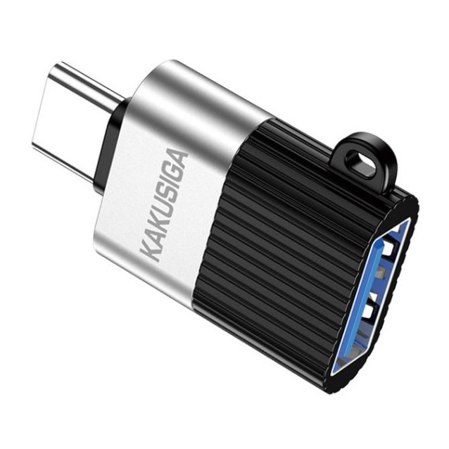 KAKUSIGA αντάπτορας USB-C σε USB KSC-1420, 5Gbps, 18W, γκρι