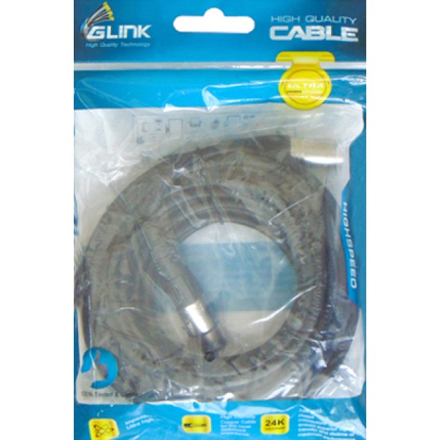 ΚΑΛΩΔΙΟ ΗΧΟΥ CANON 3P ΑΡΣΕΝΙΚΟ ΣΕ CANON 3P ΘΗΛΥΚΟ 10m T1902-009 VIC BAG OWI