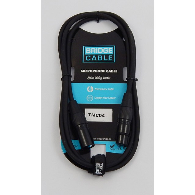 TMC04 XLR ΑΡΣΕΝΙΚΟ - XLR ΘΗΛΥΚΟ 0,5m