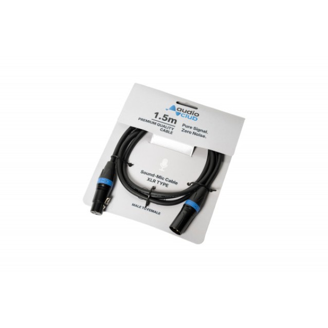 CB-1,5 . Καλώδιο Μικροφώνου XLR 1,5m.