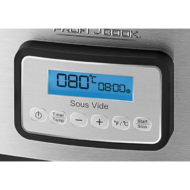 Profi Cook PC-SV 1112 Συσκευή Μαγειρέματος Sous Vide Από Ανοξείδωτο Ατσάλι 520W