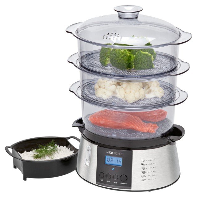 CLATRONIC DG 3547 Ψηφιακός ατμομάγειρας, 800W.