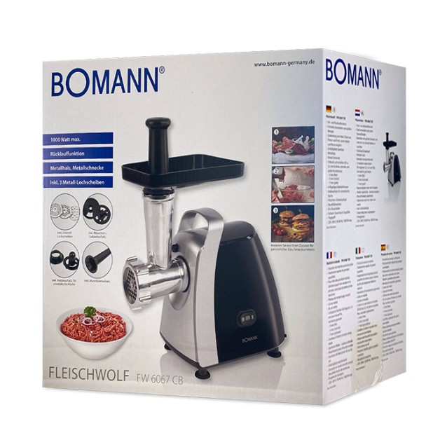 BOMANN FW 6067 Κρεατομηχανή, 1000W.