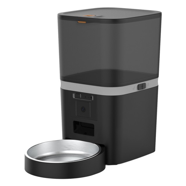 BRUNO smart ταΐστρα κατοικίδιων BRN-0270 με κάμερα 0.3MP, 6L, WiFi, μαύρη