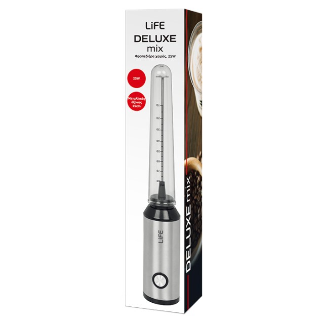 LIFE DELUXE MIX Φραπεδιέρα χειρός, 25W