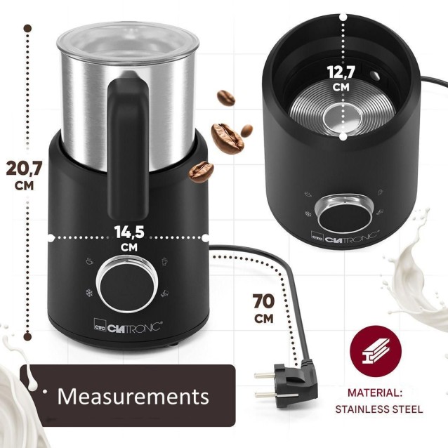 CLATRONIC MS 3812 Συσκευή για αφρόγαλα, 500W.