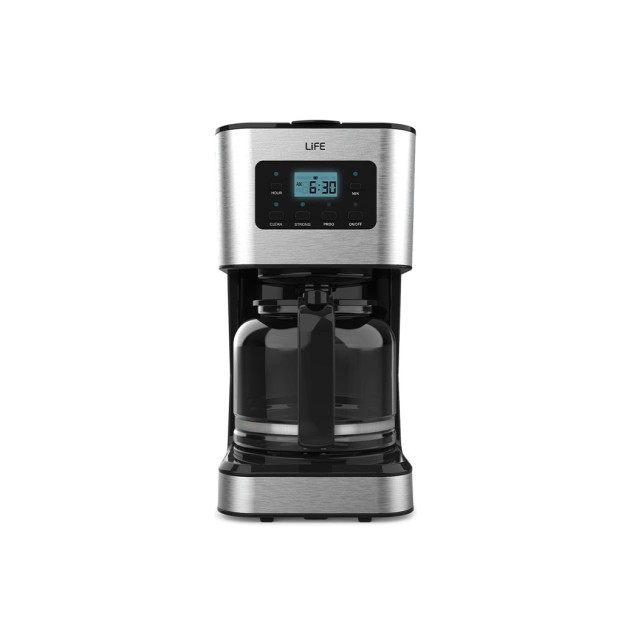 LIFE Aroma Digital Προγραμματιζόμενη καφετιέρα φίλτρου 1.5L, 950W