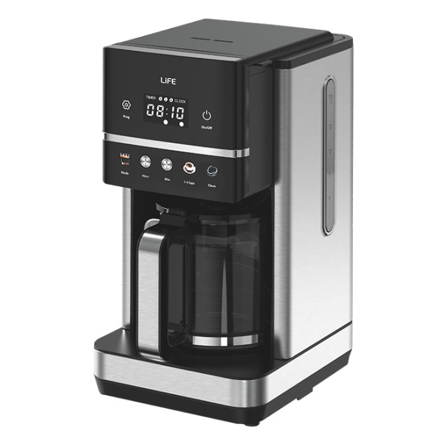 LiFE PLATINUM Προγραμματιζόμενη καφετιέρα φίλτρου 1.5L, 900W