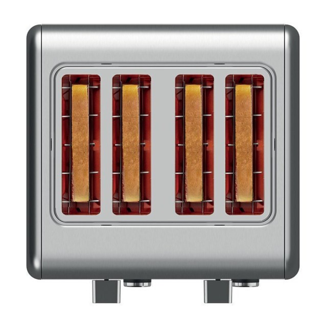 LIFE BREKKY Αυτόματη ανοξείδωτη φρυγανιέρα 4 θέσεων, 1500W