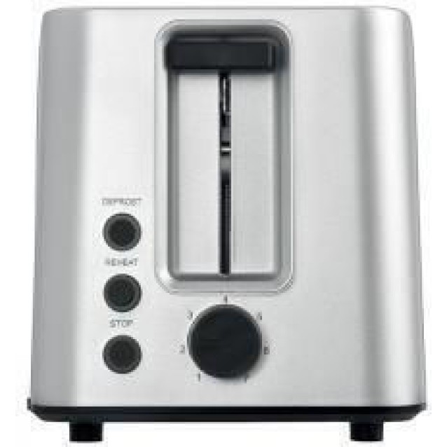 LiFE CRUNCHY Silver Matt Series Αυτόματη φρυγανιέρα 2 θέσεων, 750W