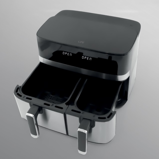 LIFE IN SYNC Διπλή Φριτέζα αέρος 8.6L, 2700W