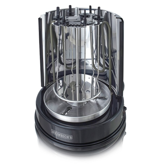 Ηλεκτρικό Grill Heinrich's HDG 8687 - 1400W - Μαύρο HDG 8687