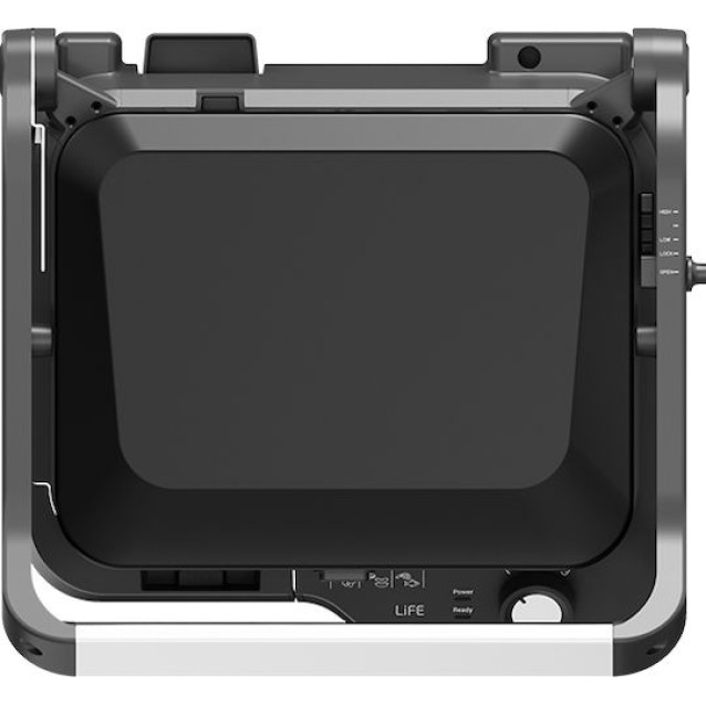 LIFE SIRLOIN Flat Black Series Ηλεκτρική γκριλιέρα με αποσπώμενες πλάκες, 2180W