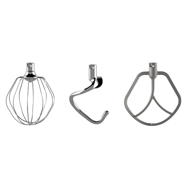 LIFE ARGENTO Silver Matt Series Κουζινομηχανή με inox κάδο μίξης 5L, 1200W