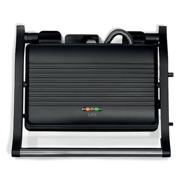 LIFE PANINI Τοστιέρα με αντικολλητικές grill πλάκες, 1000W