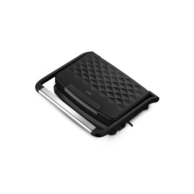 Τοστιέρα με αντικολλητικές grill πλάκες, 750W.