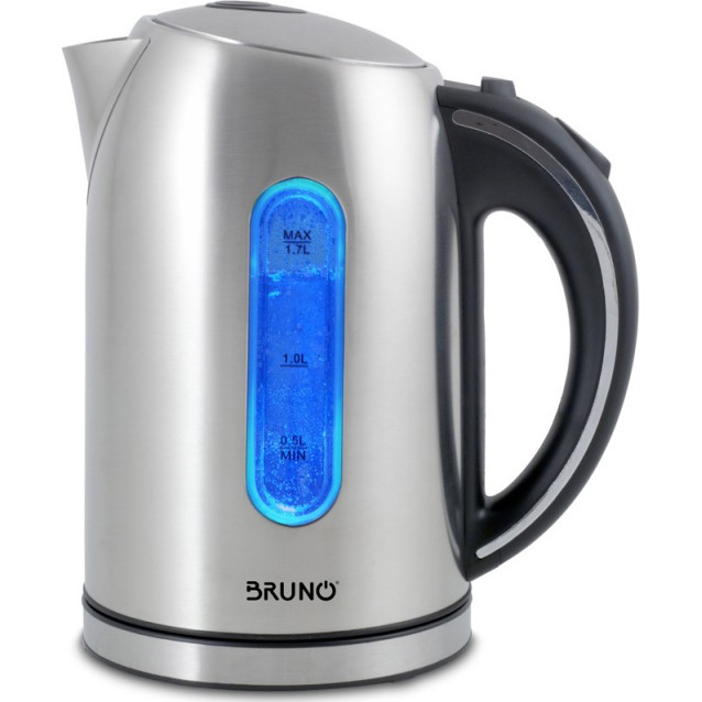 BRUNO Ηλεκτρικός βραστήρας BRN-0028, 2200W, 1.7lt, βάση 360°, LED