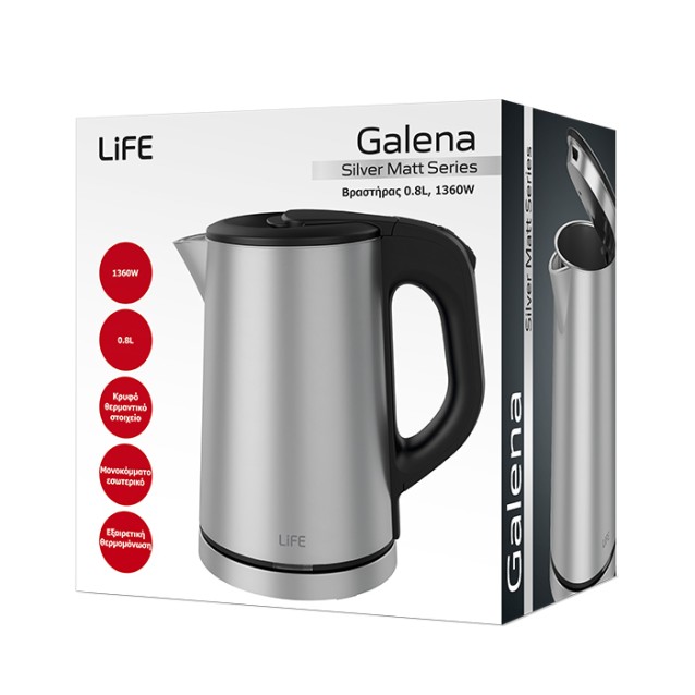 LIFE GALENA Bραστήρας 0.8L, 1360W
