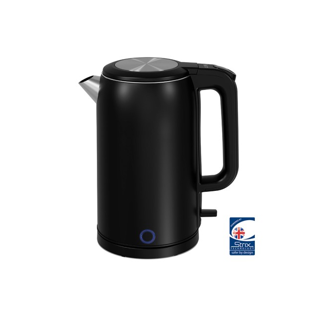 Bραστήρας 1.8L, 1500W, σε μαύρο χρώμα.