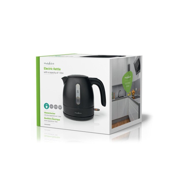 Βραστήρας 1.0L, σε μαύρο ματ χρώμα, 2150W.