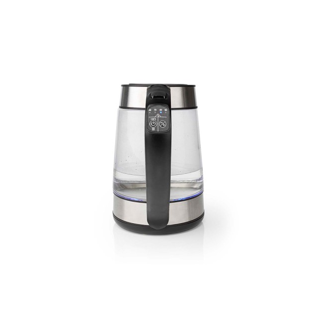 Smart WiFi γυάλινος βραστήρας 1.7lt με ρύθμιση θερμοκρασίας και έλεγχο μέσω εφαρμογής, 2200W.