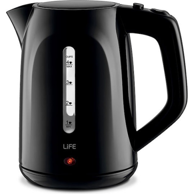 LiFE PREMIERE BLACK Βραστήρας 1.0L, 1100W