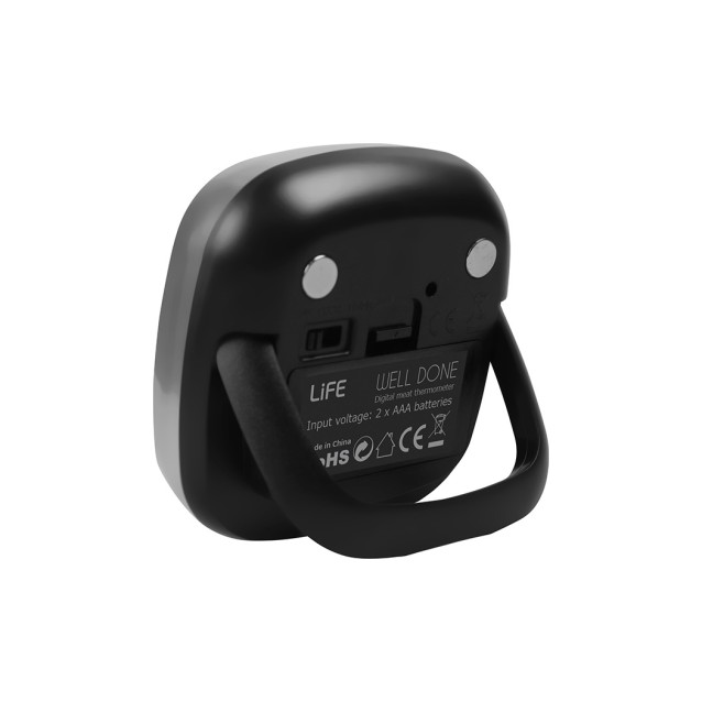 2 σε 1 ψηφιακό θερμόμετρο κρέατος & χρονόμετρο κουζίνας με έγχρωμη οθόνη αφής.