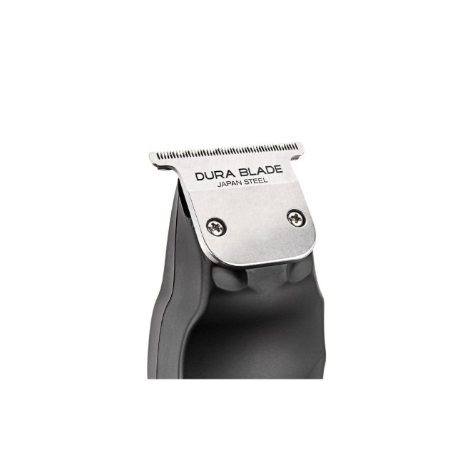 VALERA ABSOLUT ZERO-Επαγγελματική κουρευτική μηχανή μαλλιών, με επαναφορτιζόμενη μπαταρία και τροφοδοσία ρεύματος, σε μαύρο ματ χρώμα.