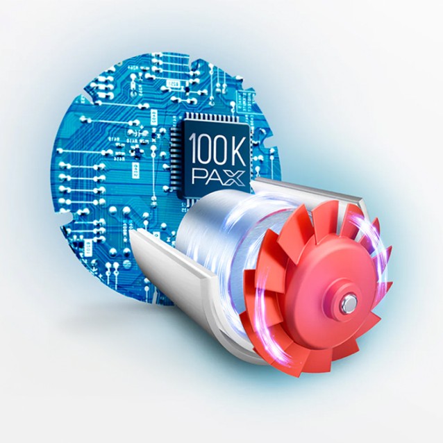 VALERA MATRIXCARE Επαγγελματικό σεσουάρ μαλλιών με υψηλής ταχύτητας brushless 100K-PAX μοτέρ 2000W και SuperFlex καλώδιο 3 μέτρων