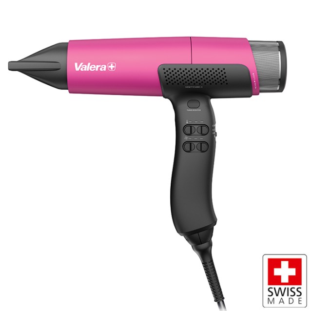 VALERA VANITYCARE AI MAGENTA BLAZE Επαγγελματικό σεσουάρ μαλλιών με υψηλής ταχύτητας brushless EXENTIAL-100K μοτέρ 2000W 