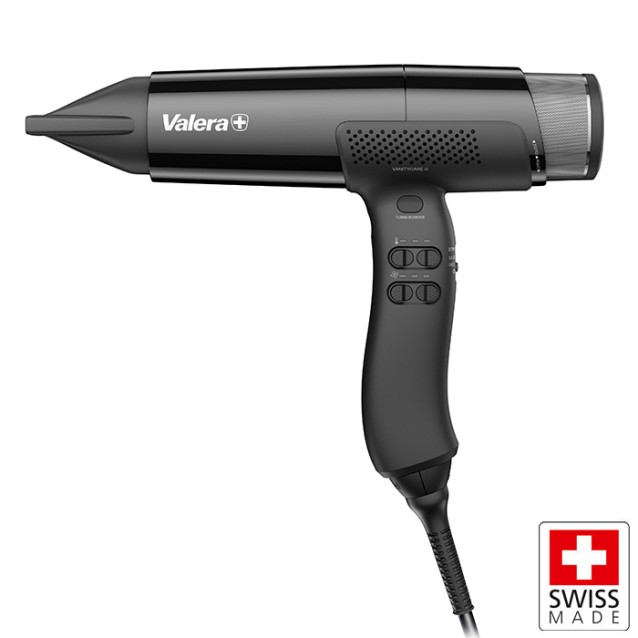 VALERA VANITYCARE AI NIGHT BLACK Επαγγελματικό σεσουάρ μαλλιών με υψηλής ταχύτητας brushless EXENTIAL-100K μοτέρ 2000W VALERA VANITYCARE AI NIGHT BLACK Επαγγελματικό σεσουάρ μαλλιών με υψηλής ταχύτητας brushless EXENTIAL-100K μοτέρ 2000W
