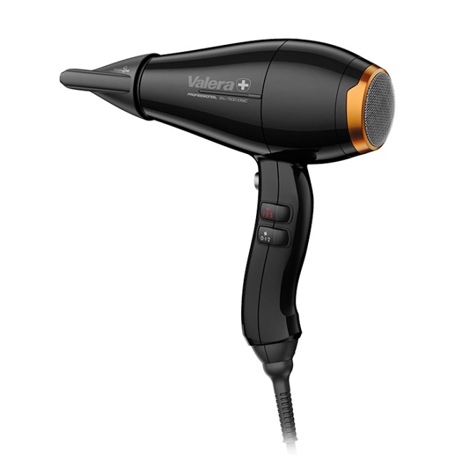VALERA SWISS SILENT JET 7500X Επαγγελματικό σεσουάρ μαλλιών με PM-Pro μοτέρ 2000W και καλώδιο με σύστημα Rotocord στη λαβή για περιστροφή 360°