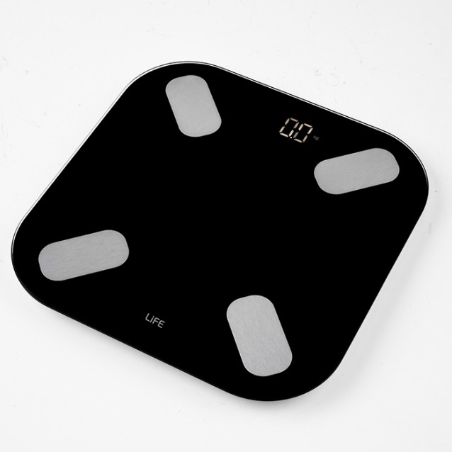 LIFE FIT SMART BT Bluetooth TUYA Smart γυάλινη ψηφιακή ζυγαριά μπάνιου