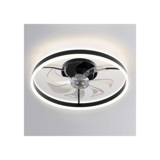 LIFE HALO νεμιστήρας οροφής με LED φωτιστικό και τηλεχειριστήριο, 20W