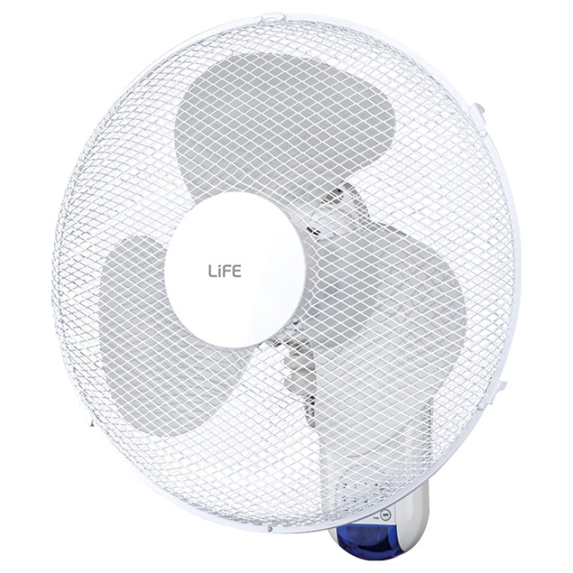 LIFE NOTIAS Επιτοίχιος ανεμιστήρας με τηλεχειριστήριο, 45W