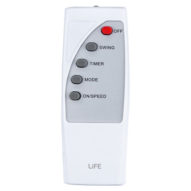 LIFE NOTIAS Επιτοίχιος ανεμιστήρας με τηλεχειριστήριο, 45W