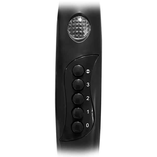 LIFE OSTRO DARK 16'' Ανεμιστήρας ορθοστάτης, 45W, σε μαύρο χρώμα.