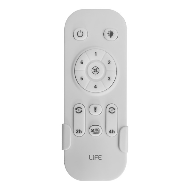 LIFE ETESIAN 2 Ανεμιστήρας οροφής με φωτιστικό και τηλεχειριστήριο, 30W