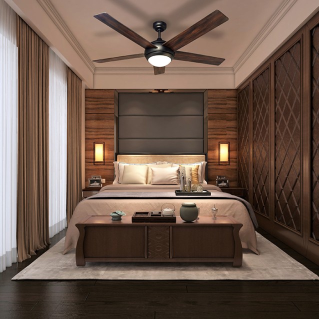 LIFE ETESIAN 2 Ανεμιστήρας οροφής με φωτιστικό και τηλεχειριστήριο, 30W