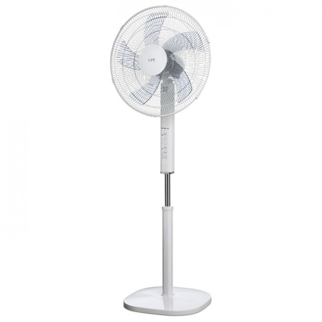 Premium design ανεμιστήρας ορθοστάτης με τηλεχειριστήριο, 45W. LIFE MISTRAL