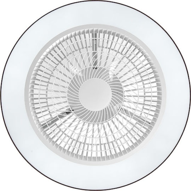 LIFE FENG Ανεμιστήρας οροφής DC 19” με LED φωτιστικό και τηλεχειριστήριο, 20W