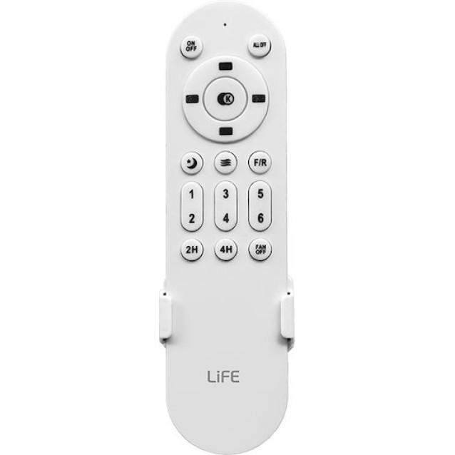 LIFE FENG Ανεμιστήρας οροφής DC 19” με LED φωτιστικό και τηλεχειριστήριο, 20W