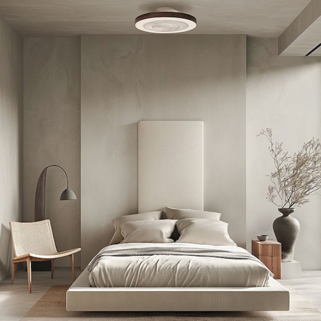 LIFE FENG Ανεμιστήρας οροφής DC 19” με LED φωτιστικό και τηλεχειριστήριο, 20W