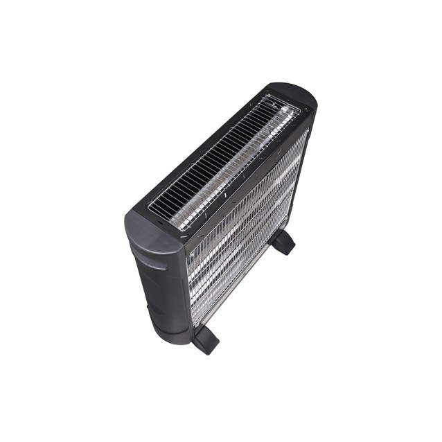 Ηλεκτρική θερμάστρα χαλαζία 2750W, με 5 θερμαντικές λάμπες και θέρμανση 2 κατευθύνσεων.