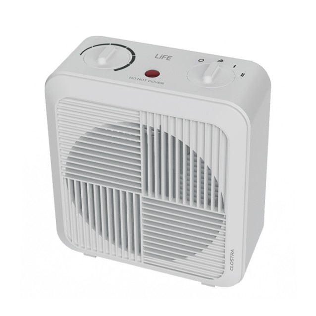 Αερόθερμο Δαπέδου Life Clostra (221-0367) με ισχύ 2000W και 2 επίπεδα θέρμανσης 221-0367