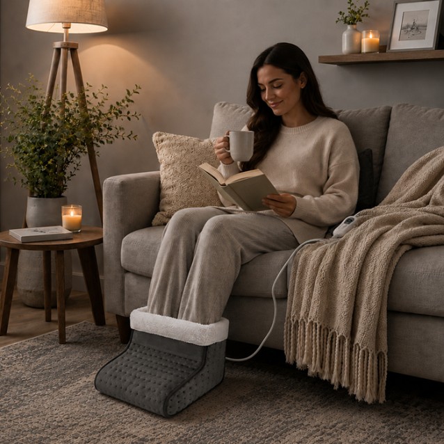 LiFE HAPPY FEET Wellness Series Ηλεκτρική θερμοφόρα ποδιών, 100W